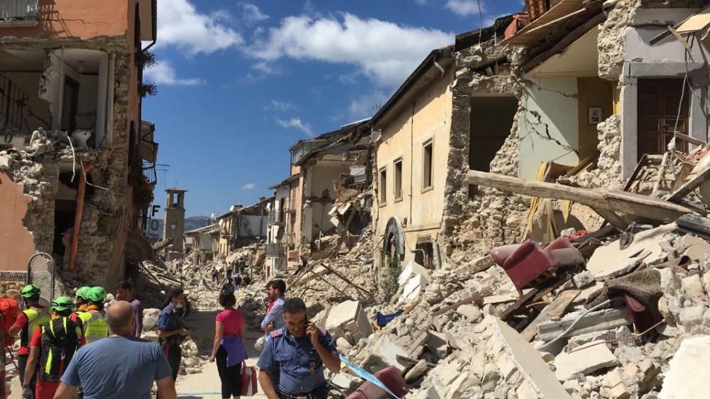 Amatrice, el "fin del mundo"