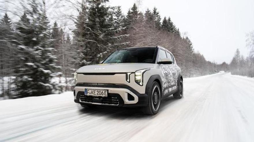 Kia pone a prueba la autonomía del EV2 en el invierno más duro de Noruega