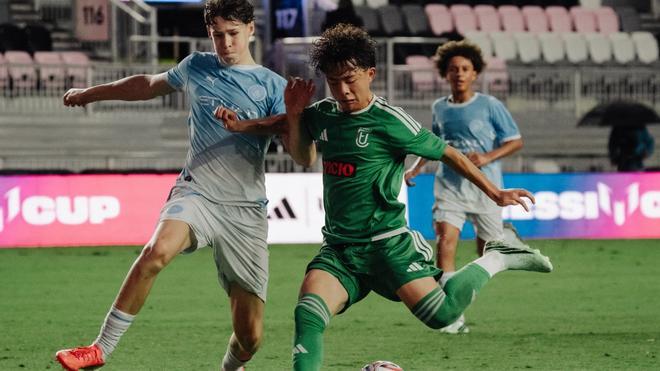La UE Cornellà brilla en la Messi Cup