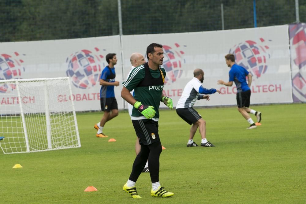 Entrenamiento del Real Oviedo