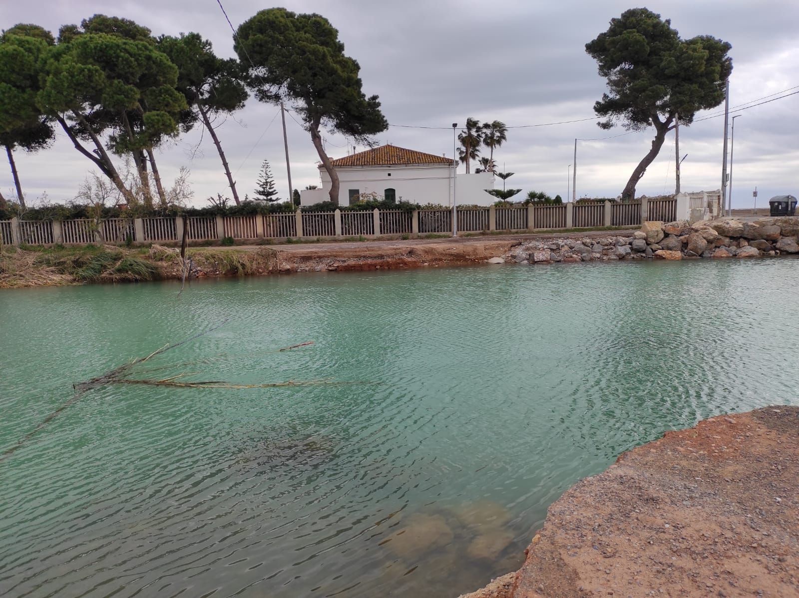 Así está el Clot de Burriana tras las lluvias torrenciales de marzo