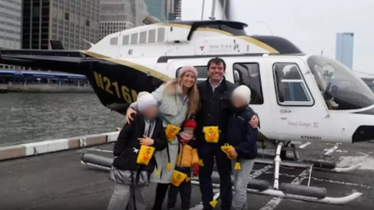 ¿Quiénes son los fallecidos en el accidente de helicóptero en el río Hudson de Nueva York?