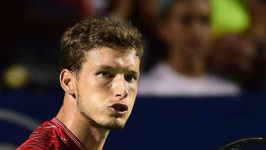 Pablo Carreño, en el torneo de Winston Salem.