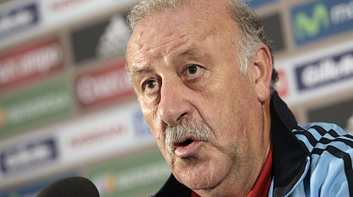 El seleccionador espanyol argumenta la seva aposta per la sub-21 abans de l’amistós contra l’Equador.