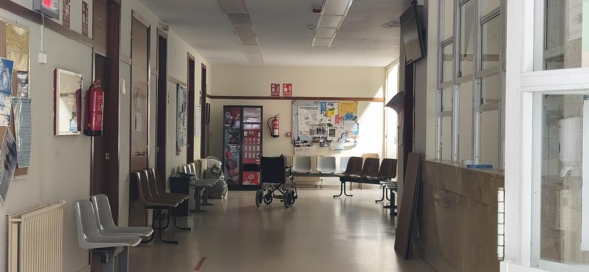 La Casa do Mar, ya sin usuarios ni trabajadores.