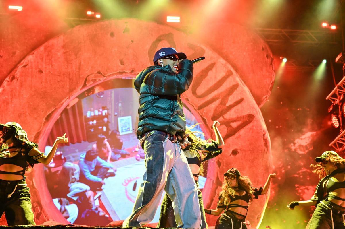 Ozuna en el Carnaval de Las Palmas de Gran Canaria 2026.