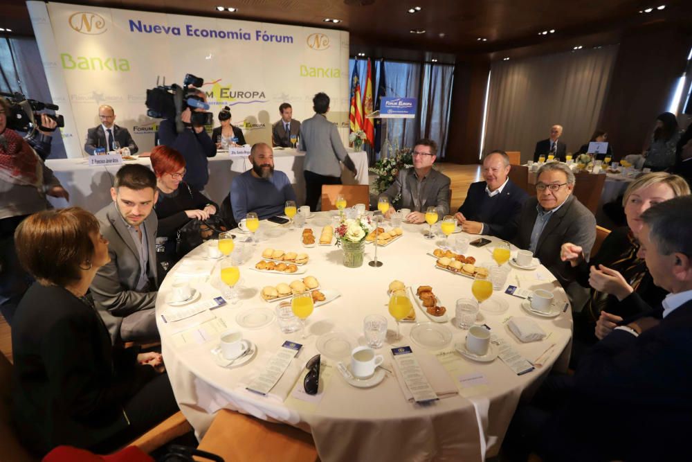 Vicent Marzà en el Desayuno Forum Europa