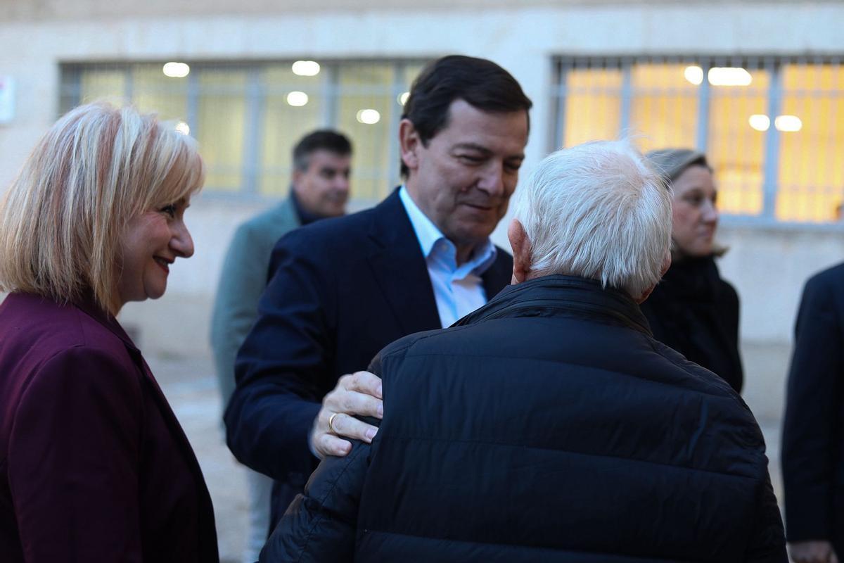 Las imágenes del acto de campaña de Mañueco en Zamora