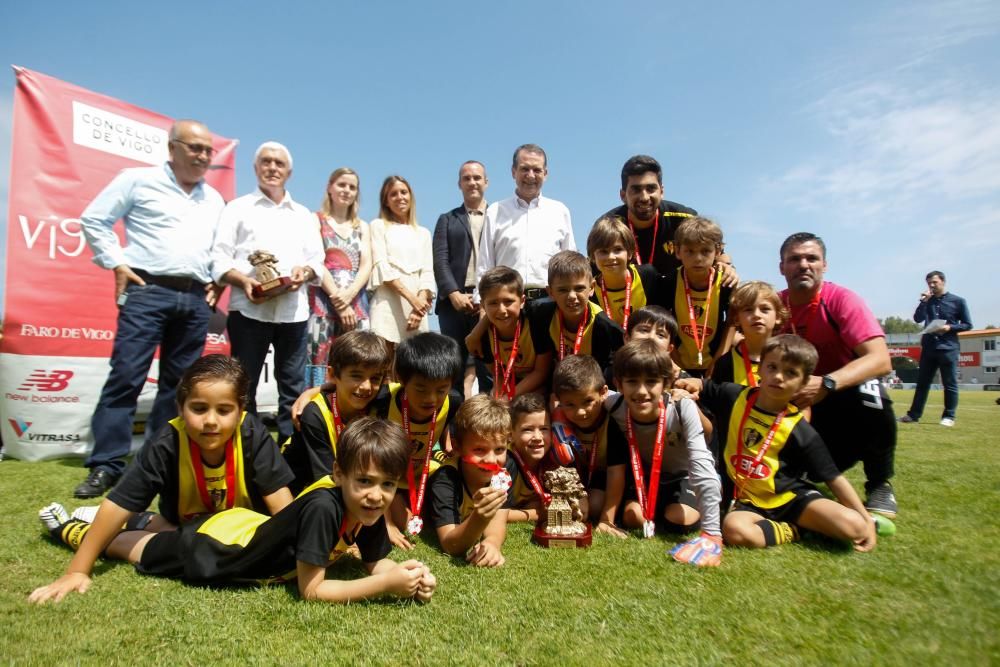 Los de Bouzas y Coia lograron el triunfo en la categoría sub 7 y sub 8 - En 2018 el torneo regresará a Balaídos