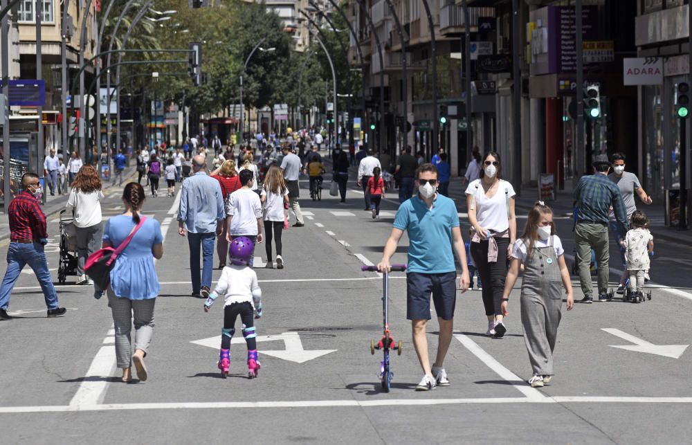 Coronavirus en Murcia: Así ha sido el primer día de desconfinamiento para los niños