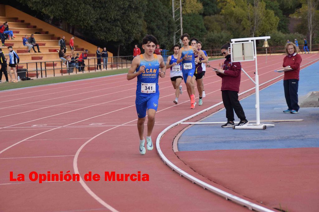 Regional absoluto y sub-23 de atletismo en Lorca