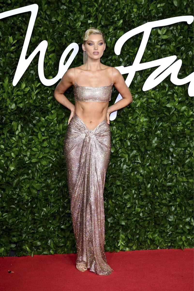 Elsa Hosk en los Fashion Awards 2019