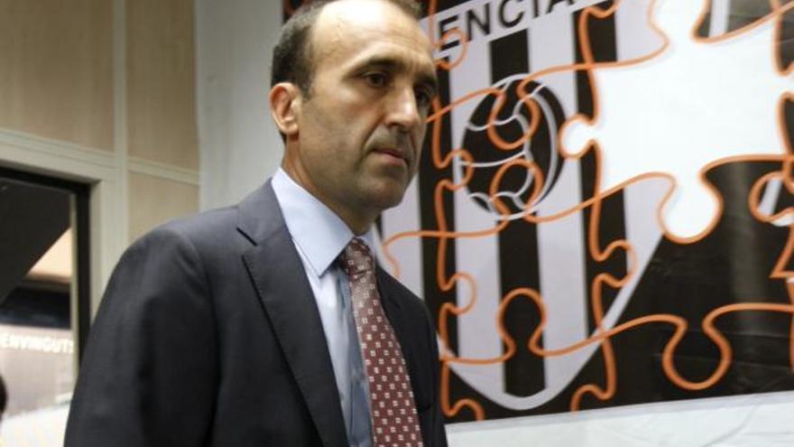 Javier Gómez, vicepresidente del Valencia CF