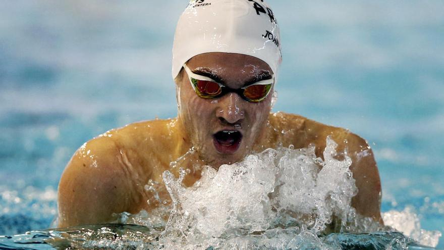 Joan Lluís Pons consigue la mínima para el Mundial de Corea en 400 estilos