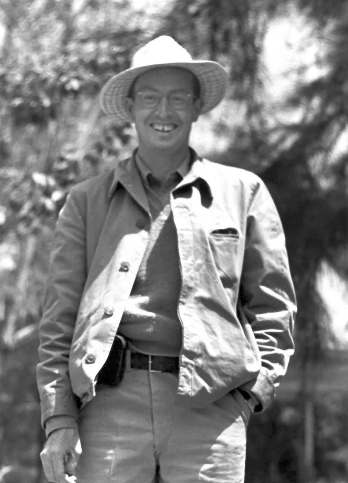 L’antropòleg nord-americà George M. Foster, que el 1950 visitava Eivissa i poc després publicava un important estudi sobre les Feixes. / EEIF