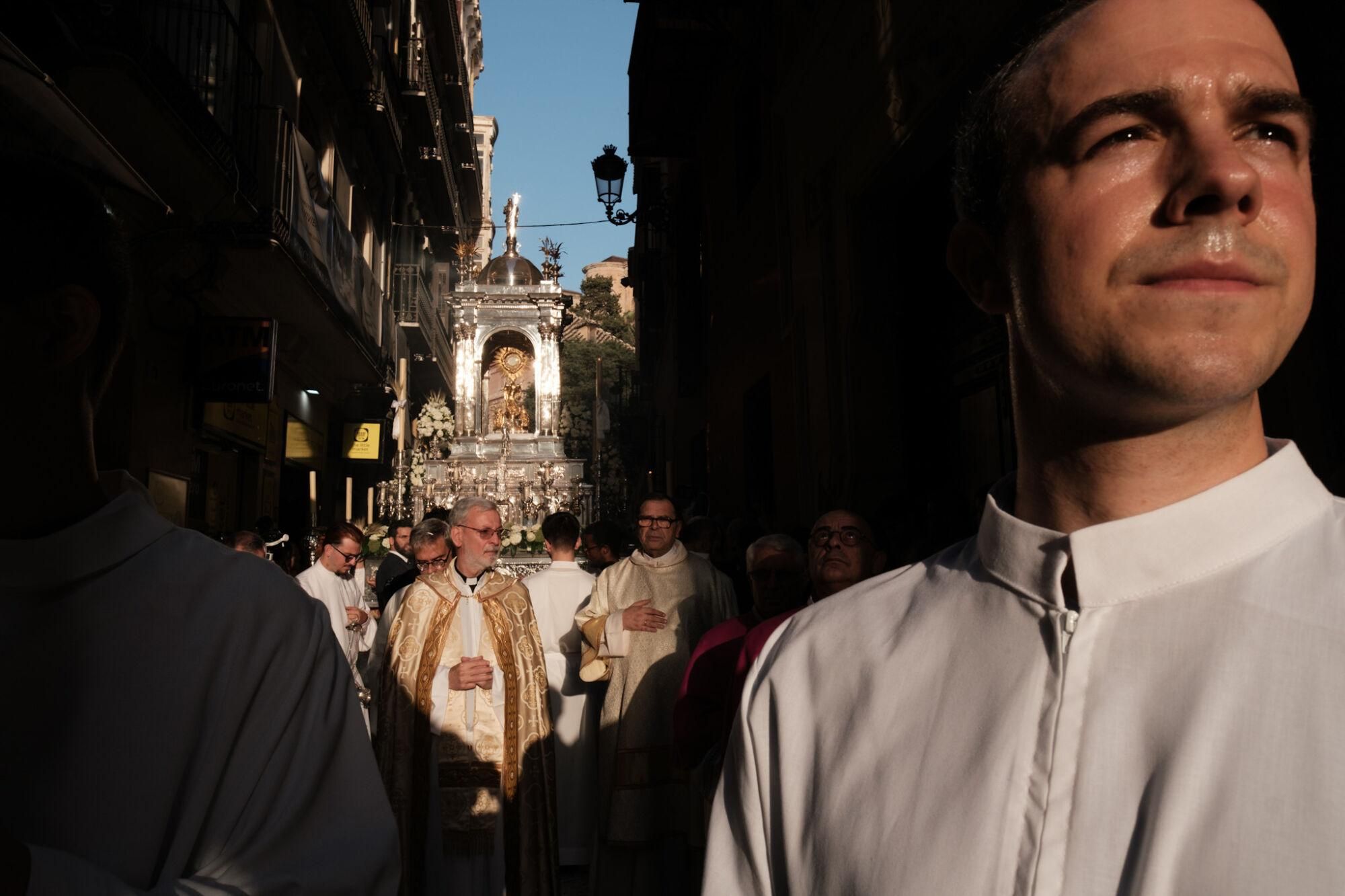 Procesión del Corpus Christi en Málaga 2025