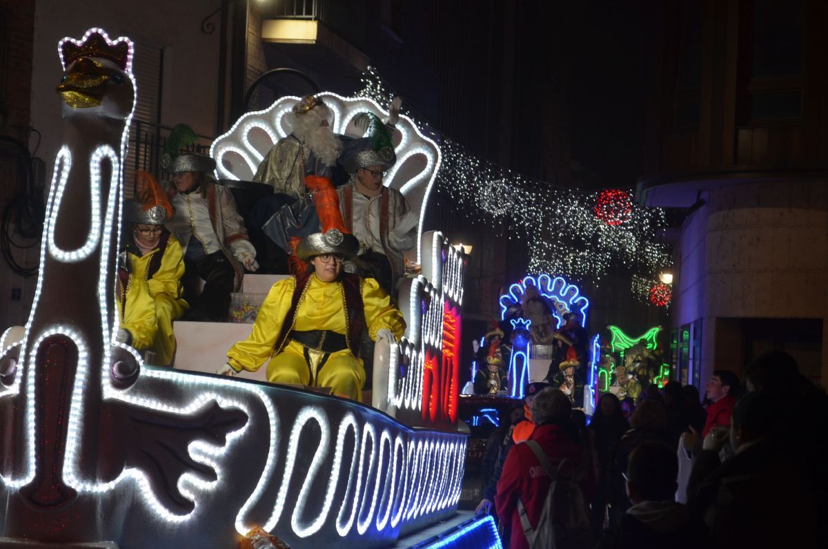 Cabalgata de Reyes Magos en Benavente.