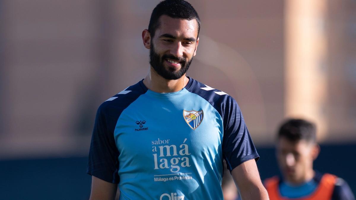 Einar Galilea, durante un entrenamiento.
