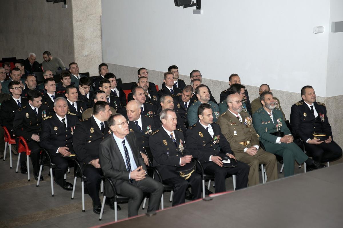 GALERÍA | Homenaje a la Policía de Fronteras en Alcañices