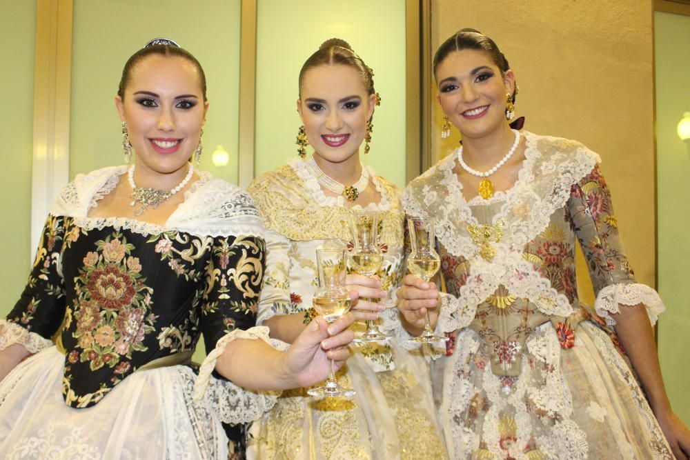 Marta Tejedo, Marina Fagoaga y Raquen Nebot