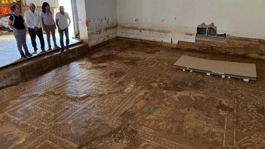 El yacimiento de La Malena vuelve a  la normalidad tras las lluvias de junio