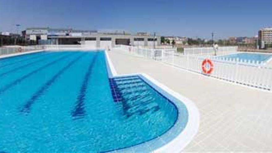 La piscina de San Roque, en Badajoz, termina y queda pendiente su fecha de apertura