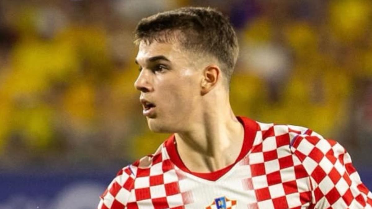 La joya de Luka Vuskovic en el entreno con Croacia
