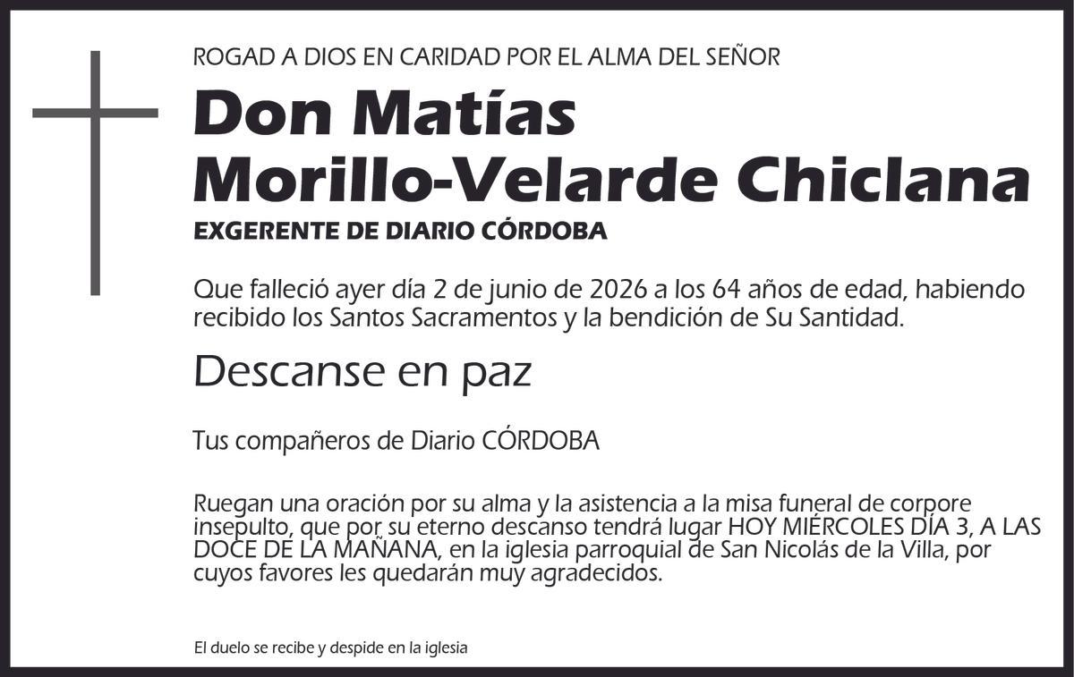 Matías Morillo-Velarde Chiclana