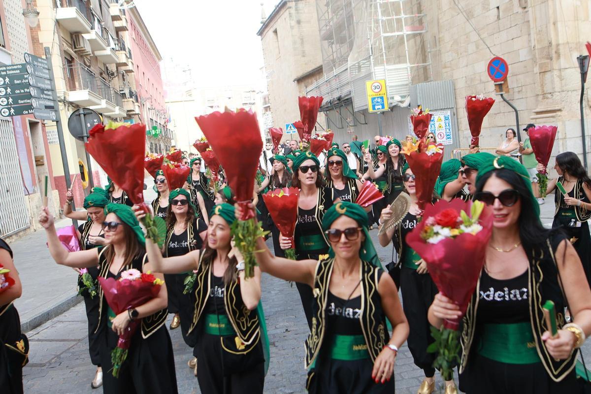 Así ha sido la ofrenda floral a las santas Justa y Rufina en Orihuela