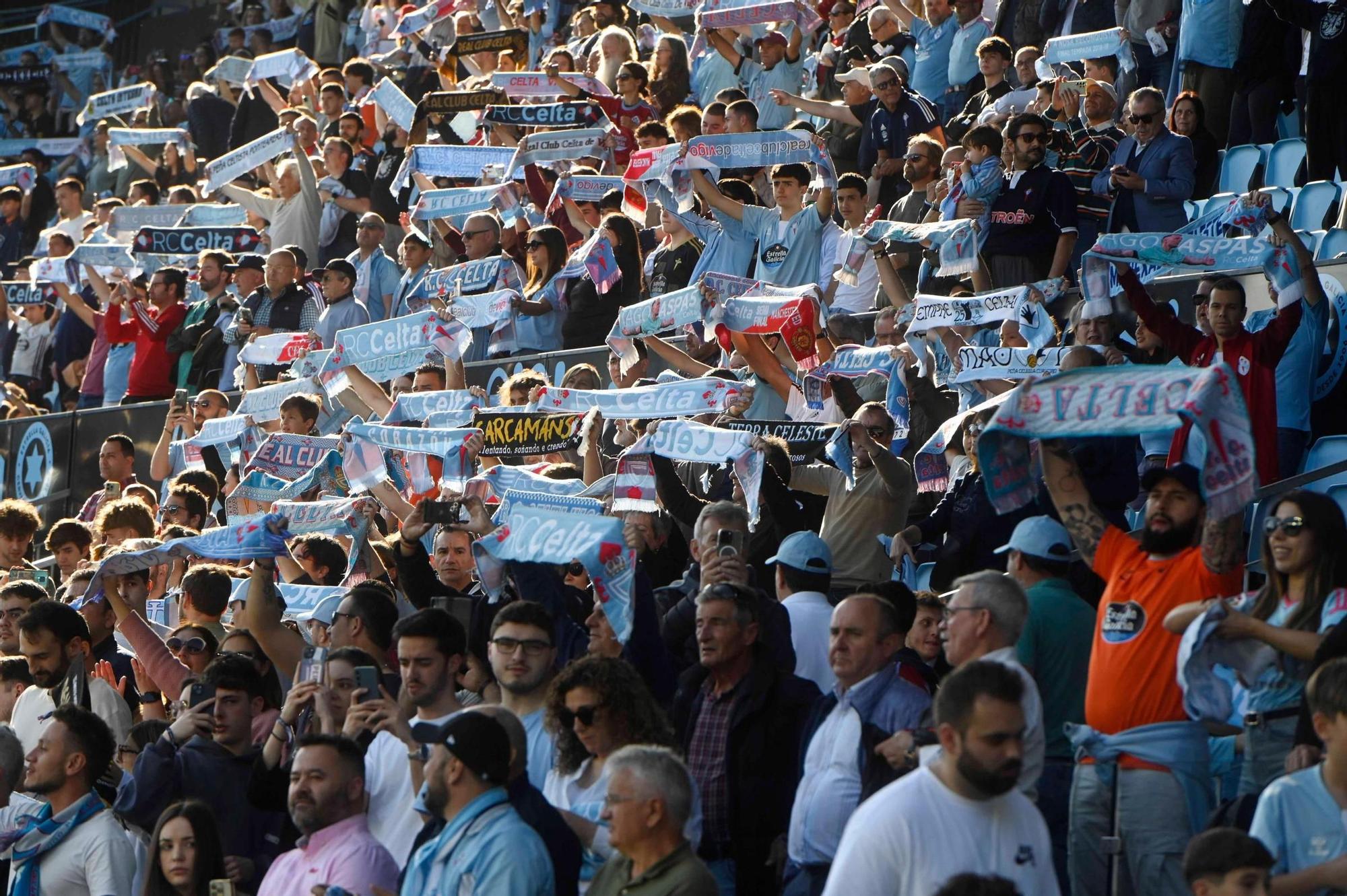 Las mejores imágenes del Celta-Villarreal