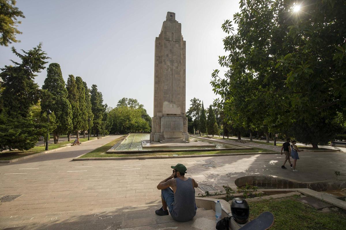 El monumento de sa Feixina de Palma