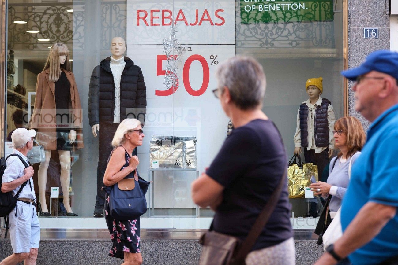 Comienzan las rebajas en Santa Cruz de Tenerife