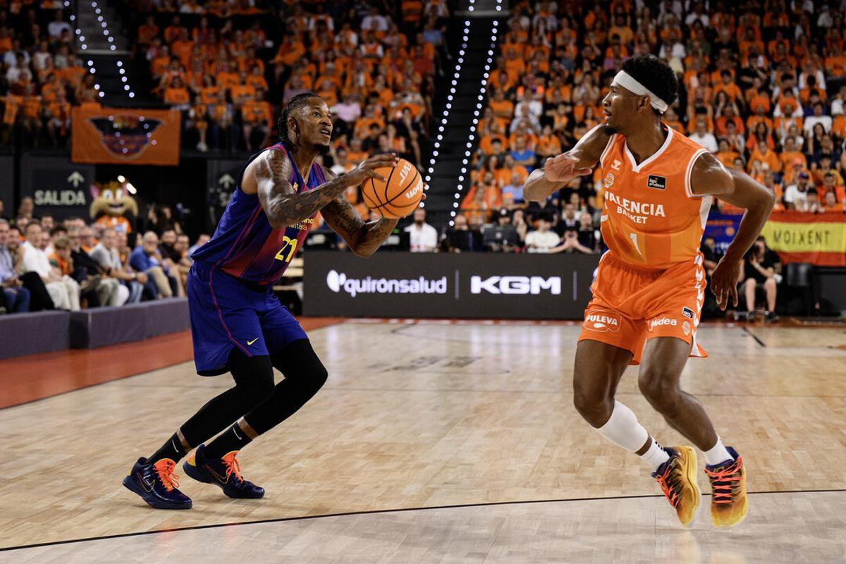 Will Clyburn, decisivo para el Barcelona en los últimos minutos.