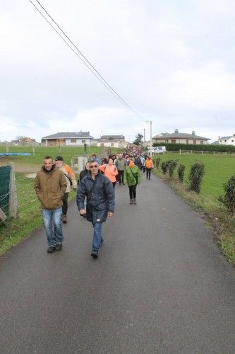 MARCHA ENTRE FUEGO