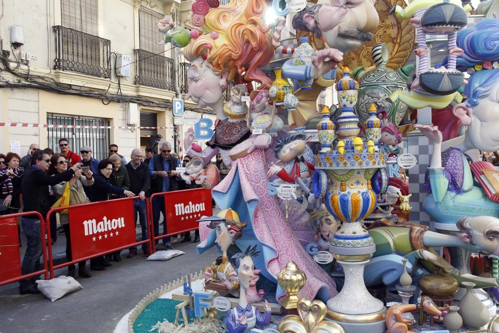 Así es la falla infantil de Convento Jerusalén