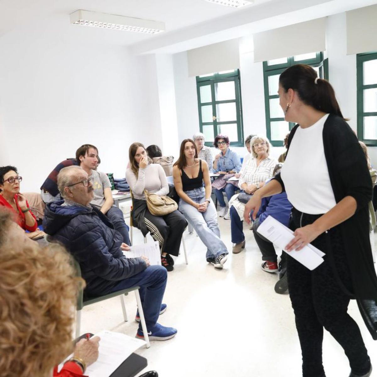 Un momento del casting. | MARA VILLAMUZA