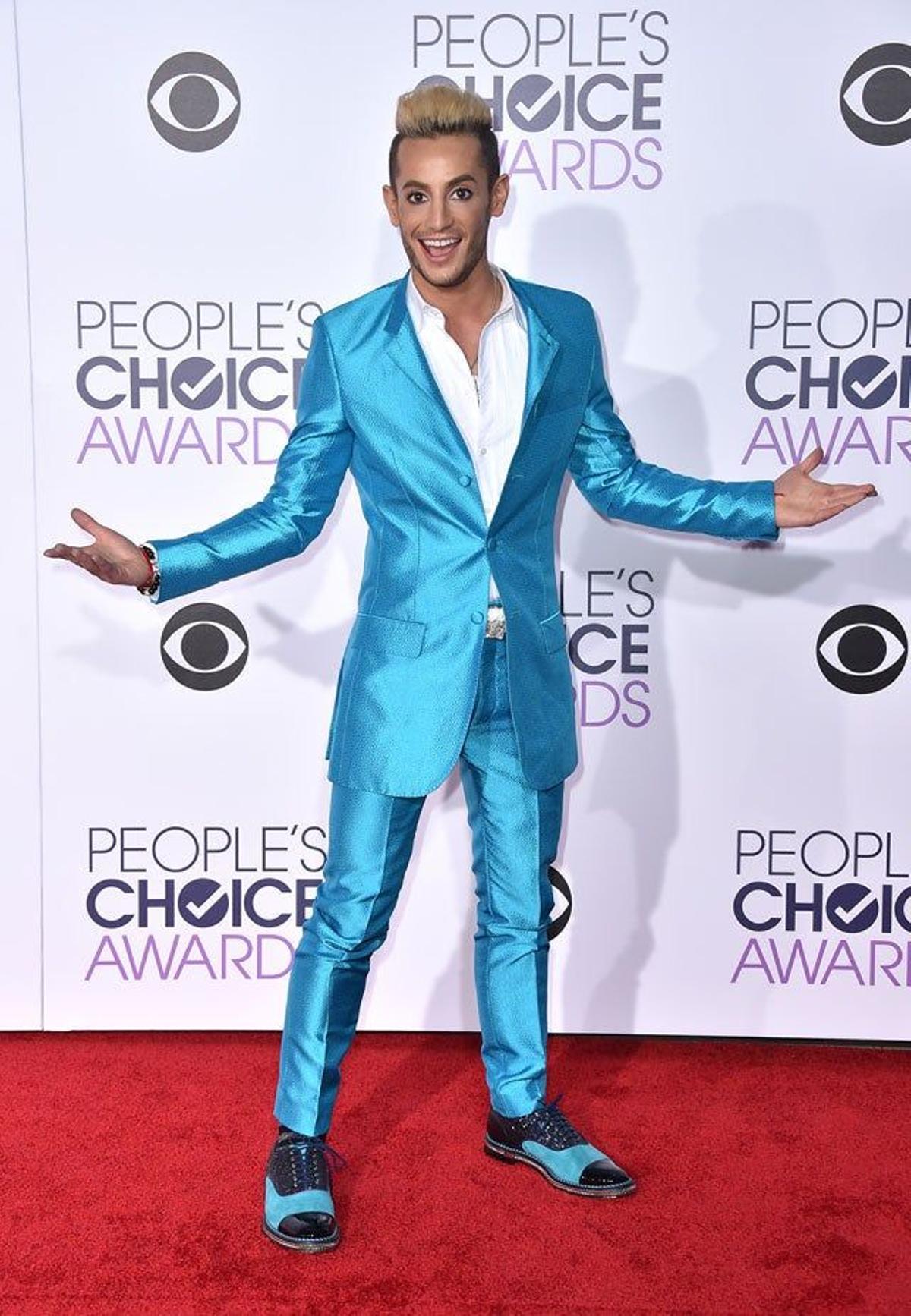 Frankie Grande, en la gala de los People's Choice Awards.