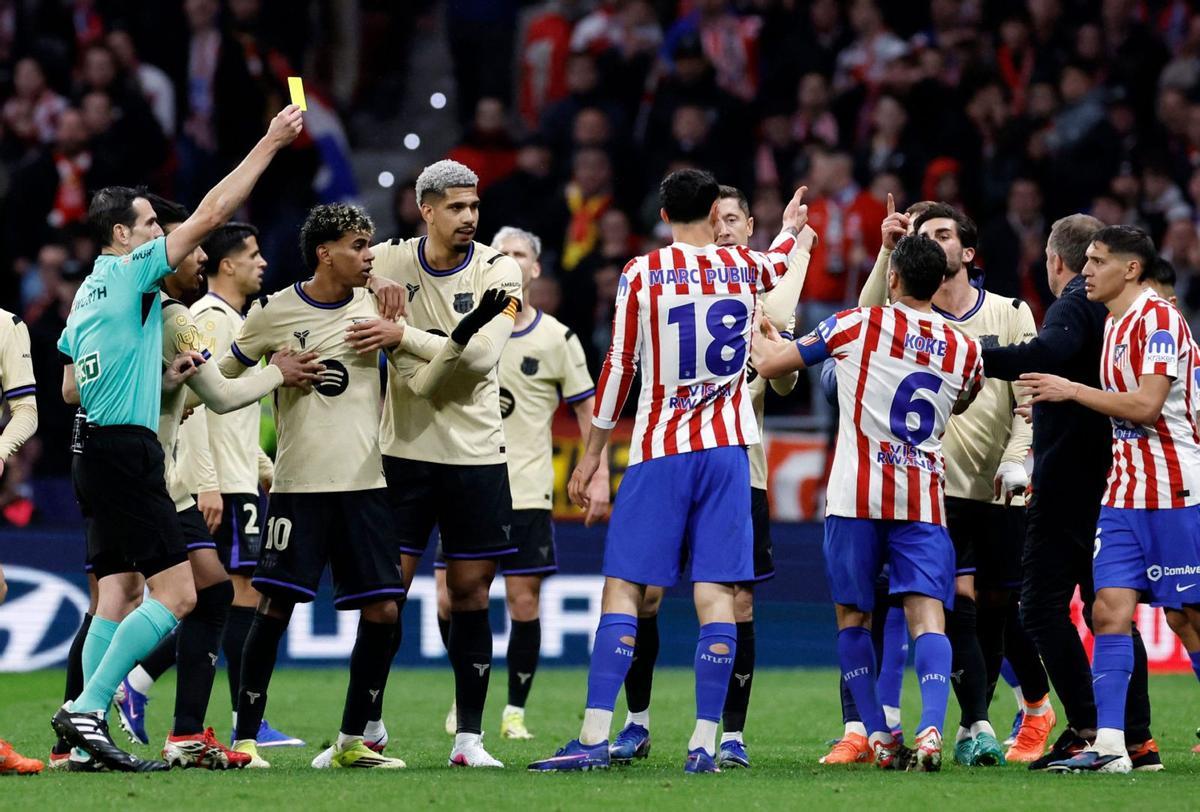 Simeone fa xixines el Barça