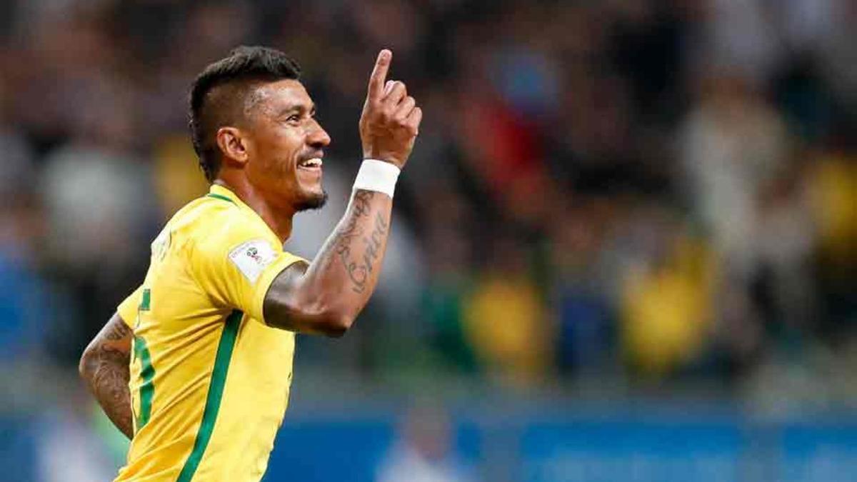 Paulinho está triunfando con Brasil