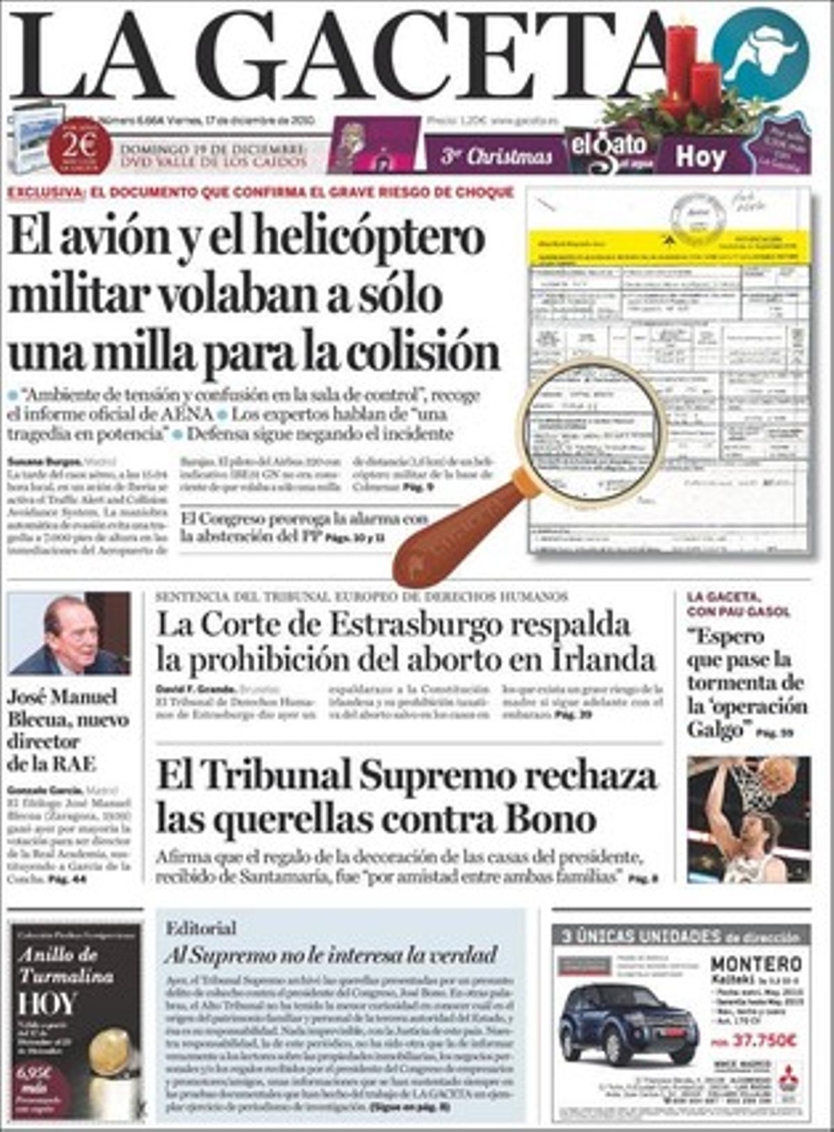 ’La Gaceta’ destaca a més que Herrero liderarà la candidatura conjunta amb Banegas que competirà amb Juan Rosell per la presidència de la CEOE.