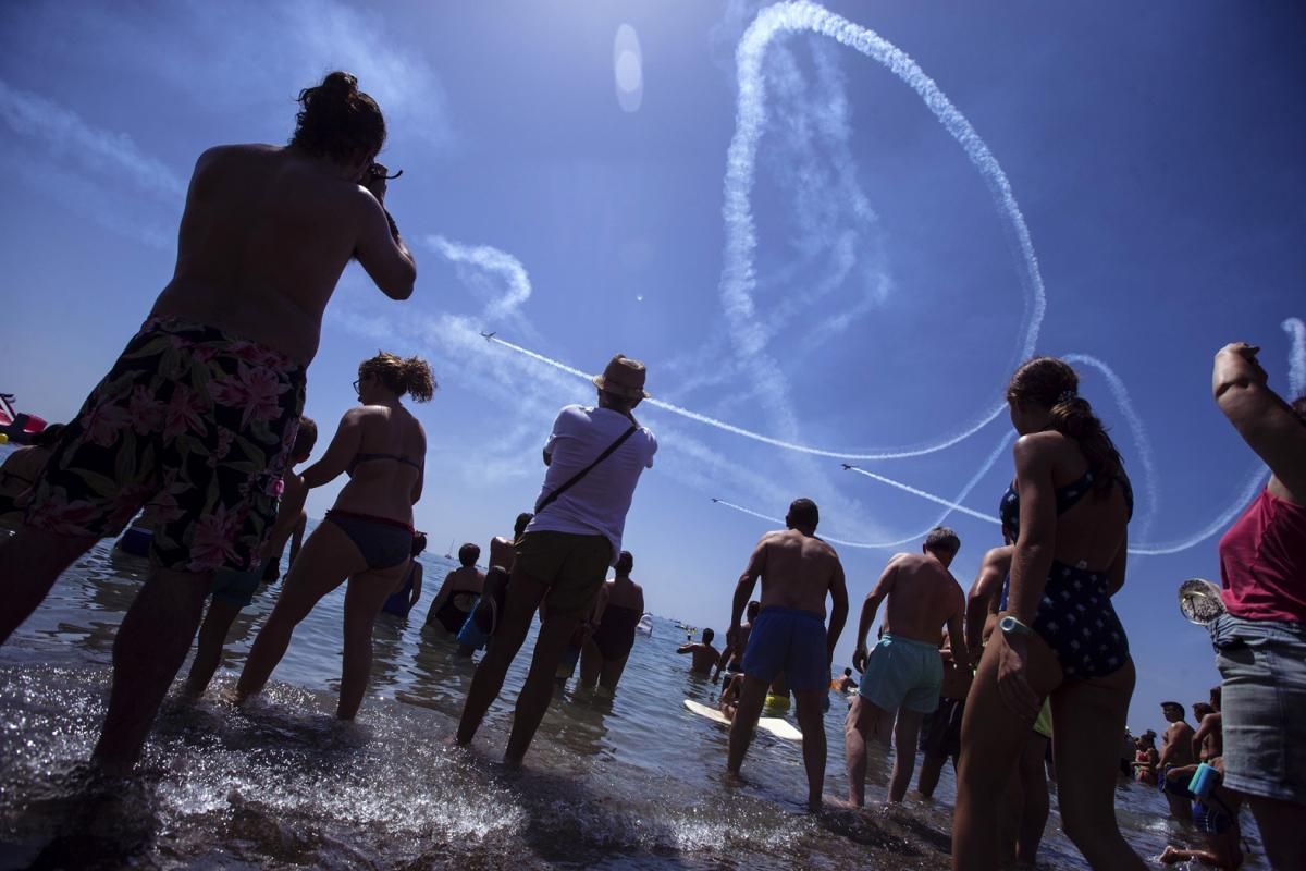 2º festival aéreo Air Show en la playa de Torre del Mar