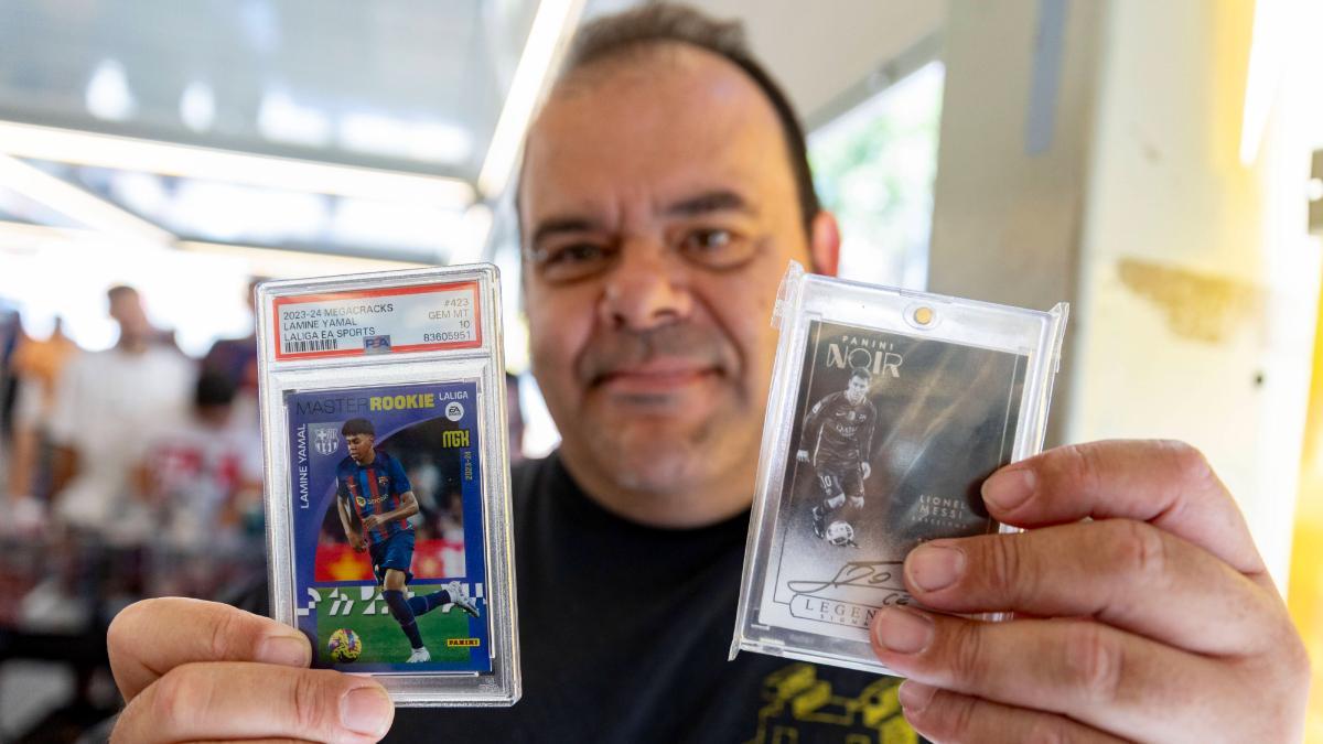 Ferran Roig, dueño de 'Euro Soccer Cards'