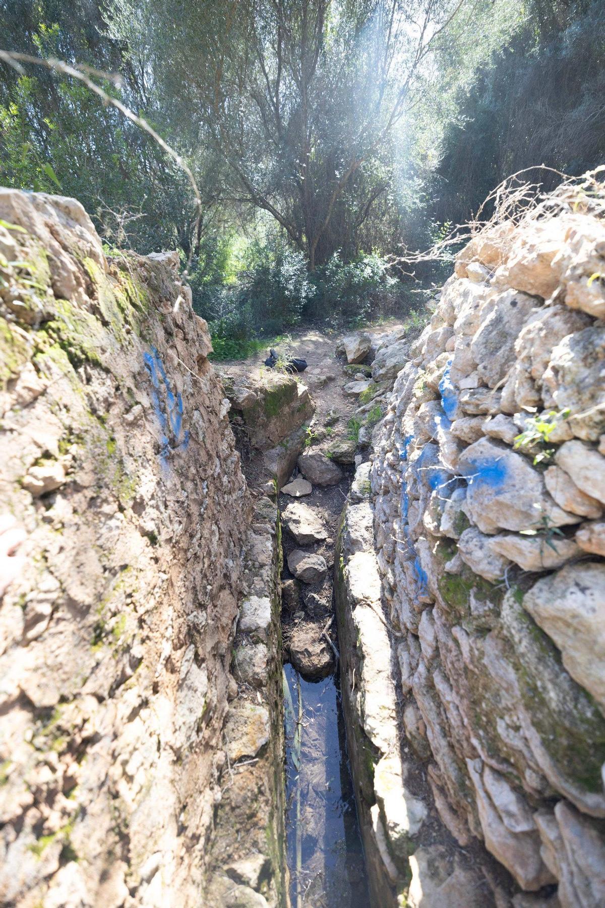 Imágenes de sa Fontassa y el río de Santa Eulària Imágenes de sa Fontassa y el río de Santa Eulària