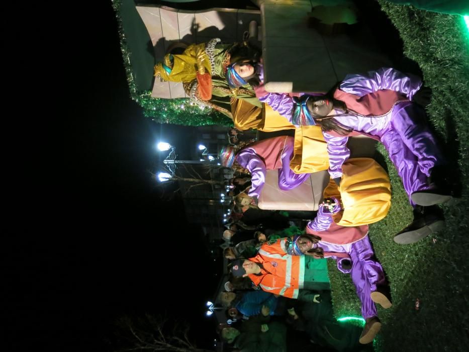 Cabalgata de Reyes en Ribadesella.