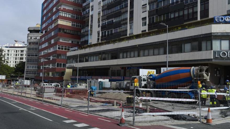 Un operario sufre un accidente laboral en las inmediaciones de Mesa y López