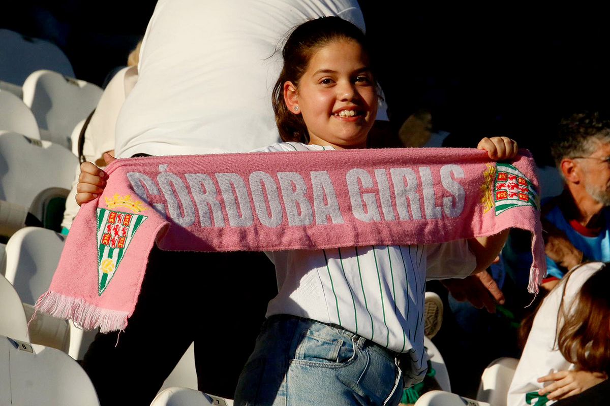 Las imágenes de la afición en el Córdoba CF - Racing Ferrol