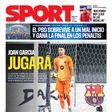 Esta es la portada de SPORT de hoy jueves, 14 de agosto de 2025