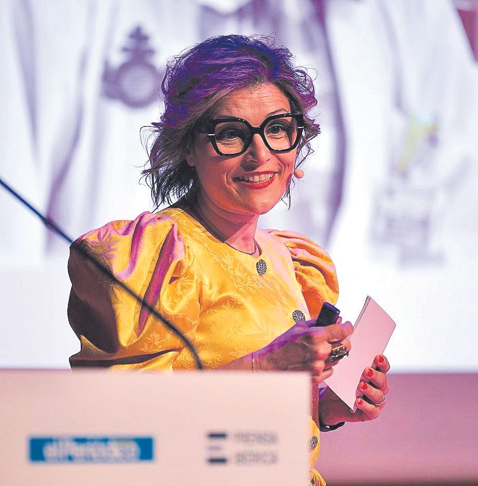 Berta Sáez impartió la primera ponencia inspiradora en eWoman.