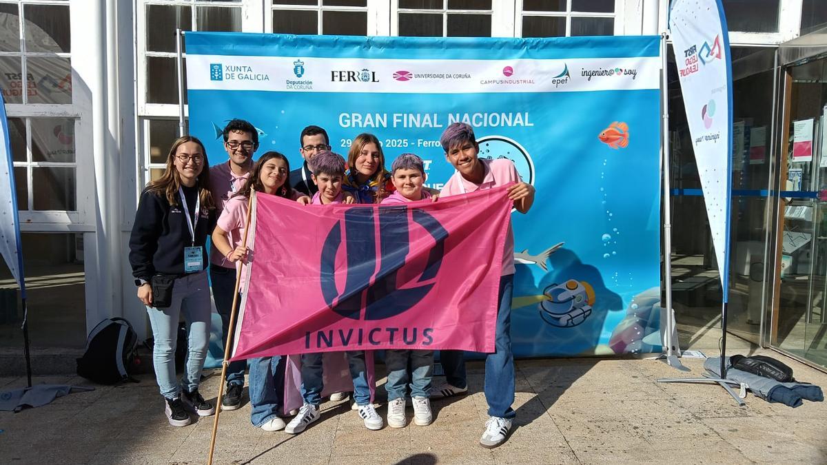 Invictus, en marzo en la competición en la que se proclamó campeón de España, en El Ferrol.