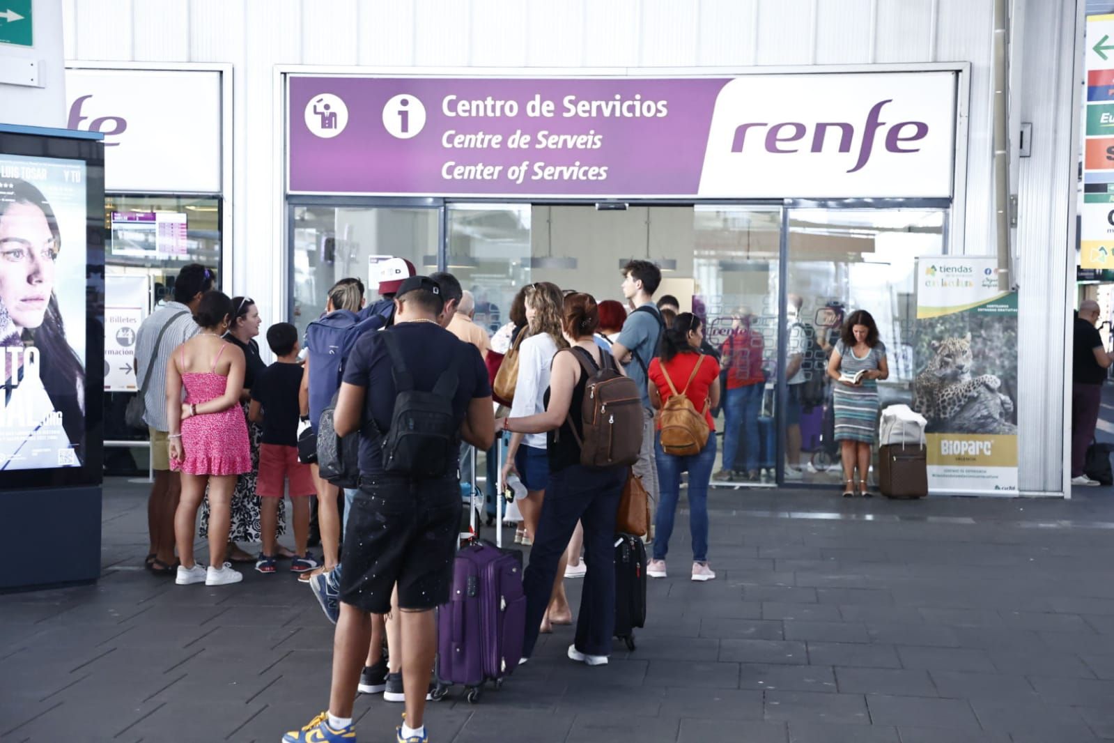 Colapso en Joaquín Sorolla tras paralizar la circulación de los AVE